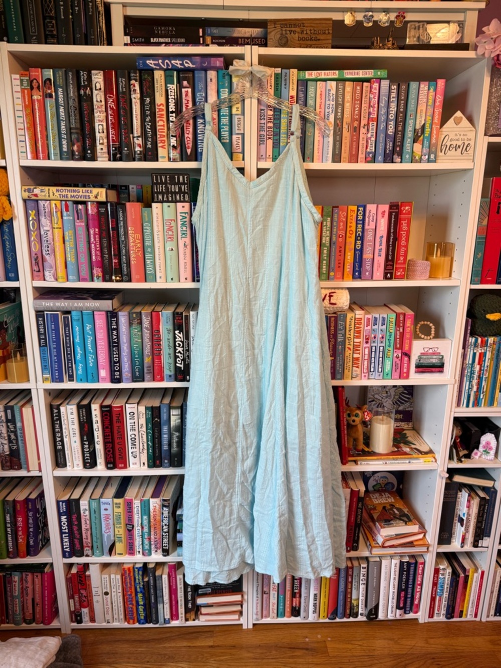 Torrid Light Blue Trapeze Maxi Dress - Size 4 - Picture 5 of 6